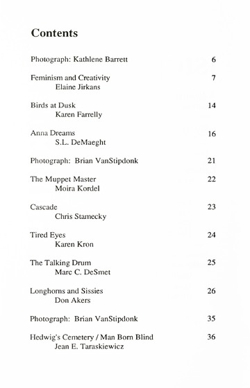 [SIC] Volume 2, Number 1, Fall 1993 University of Detroit Mercy