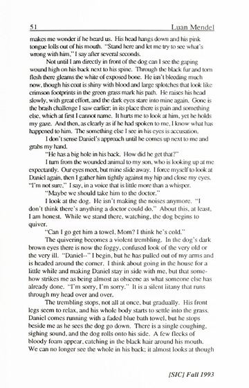 [SIC] Volume 2, Number 1, Fall 1993 University of Detroit Mercy