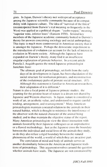 [SIC] Volume 2, Number 1, Fall 1993 University of Detroit Mercy