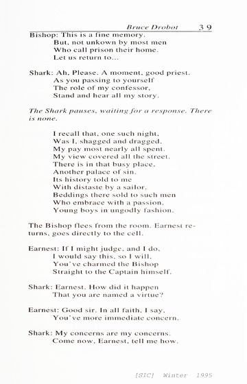 [SIC] Volume 4, Number 1, Winter 1995 University of Detroit Merc