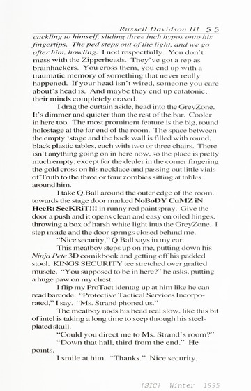 [SIC] Volume 4, Number 1, Winter 1995 University of Detroit Merc
