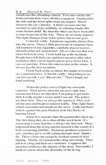 [SIC] Volume 4, Number 1, Winter 1995 University of Detroit Merc