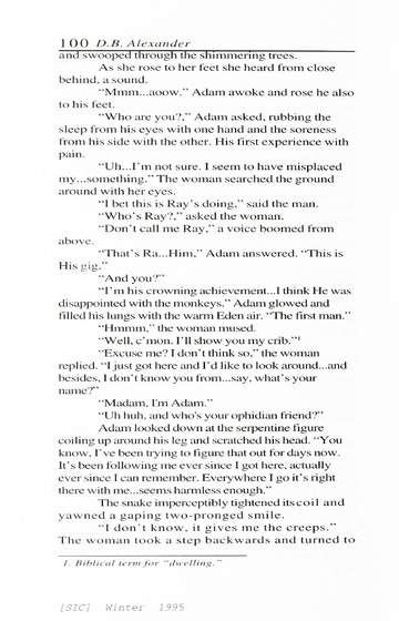 [SIC] Volume 4, Number 1, Winter 1995 University of Detroit Merc