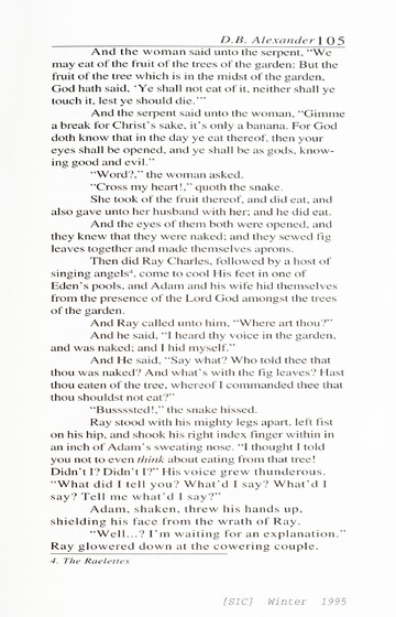 [SIC] Volume 4, Number 1, Winter 1995 University of Detroit Merc