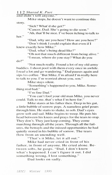 [SIC] Volume 4, Number 1, Winter 1995 University of Detroit Merc