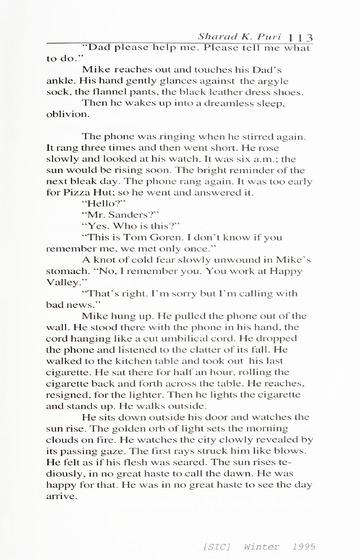 [SIC] Volume 4, Number 1, Winter 1995 University of Detroit Merc