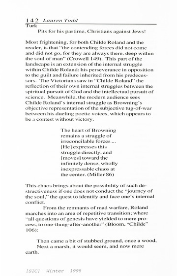 [SIC] Volume 4, Number 1, Winter 1995 University of Detroit Merc