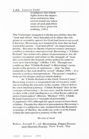 [SIC] Volume 4, Number 1, Winter 1995 University of Detroit Merc