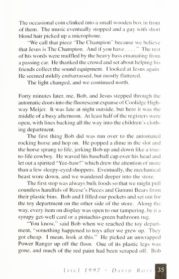 [SIC] Volume 5, Winter 1997 University of Detroit Mercy