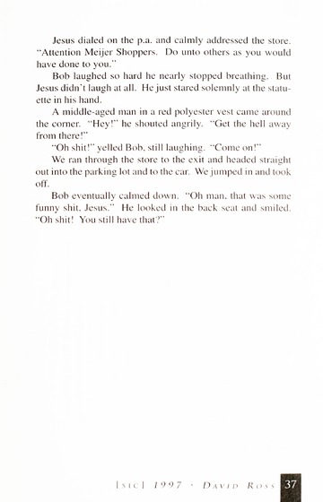 [SIC] Volume 5, Winter 1997 University of Detroit Mercy