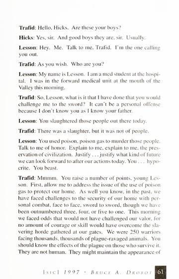 [SIC] Volume 5, Winter 1997 University of Detroit Mercy
