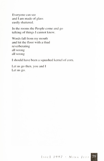 [SIC] Volume 5, Winter 1997 University of Detroit Mercy