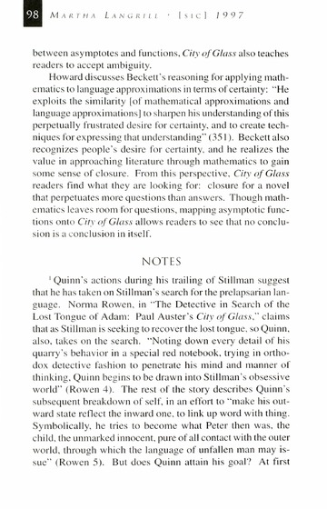 [SIC] Volume 5, Winter 1997 University of Detroit Mercy