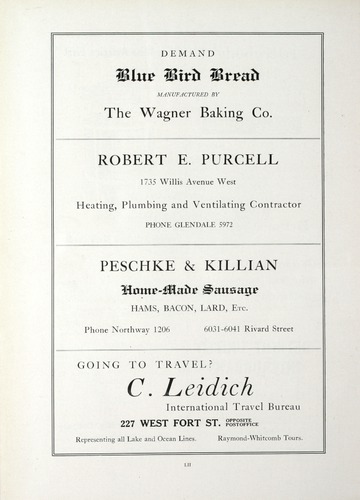 University of Detroit Yearbook Collection: University of Detroit Red and White. 1923