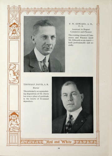 University of Detroit Yearbook Collection: The Red and White 1924