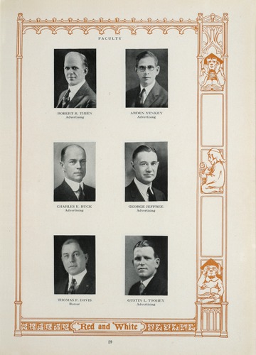 University of Detroit Yearbook Collection: The Red and White 1924