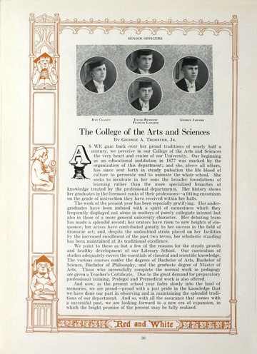 University of Detroit Yearbook Collection: The Red and White 1924