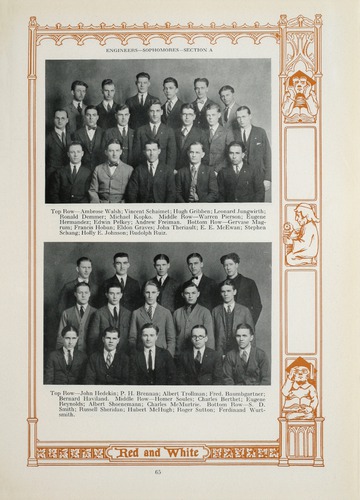 University of Detroit Yearbook Collection: The Red and White 1924