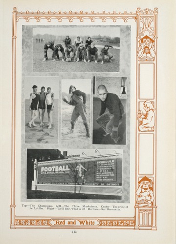 University of Detroit Yearbook Collection: The Red and White 1924