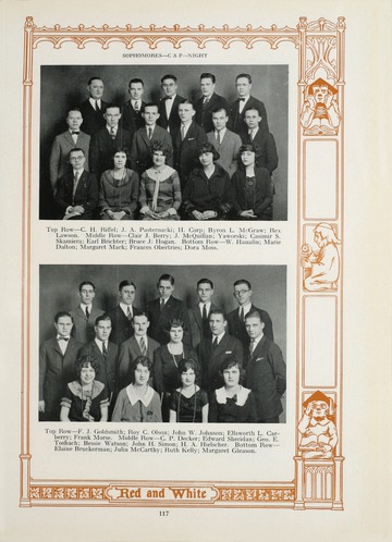 University of Detroit Yearbook Collection: The Red and White 1924