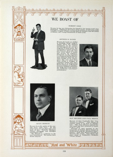 University of Detroit Yearbook Collection: The Red and White 1924