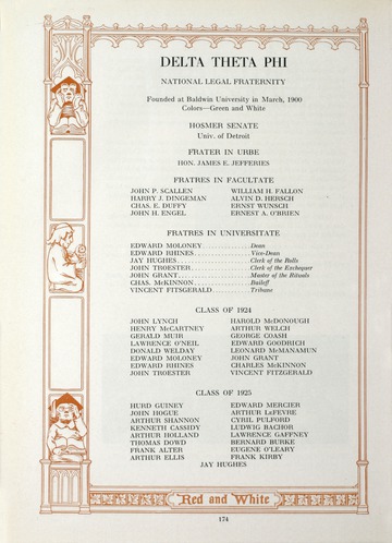 The Red and White 1924