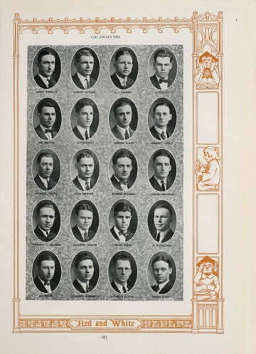 University of Detroit Yearbook Collection: The Red and White 1924