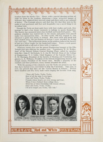 University of Detroit Yearbook Collection: The Red and White 1924