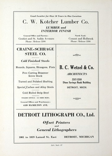 University of Detroit Yearbook Collection: The Red and White 1924