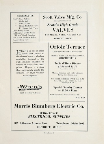 University of Detroit Yearbook Collection: The Red and White 1924