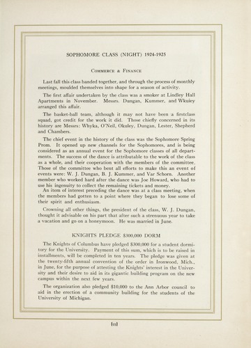 University of Detroit Yearbook Collection: The Red and White 1925