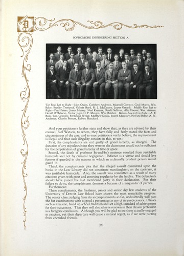 University of Detroit Yearbook Collection: The Red and White 