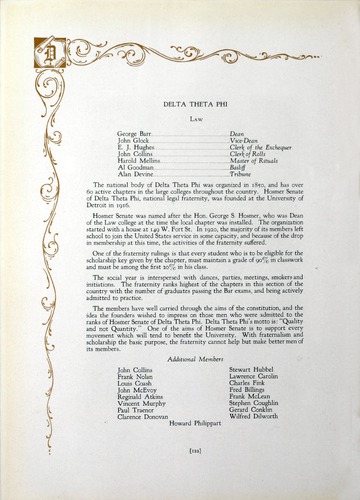 University of Detroit Yearbook Collection: The Red and White 