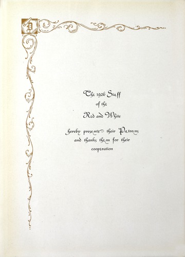 University of Detroit Yearbook Collection: The Red and White 