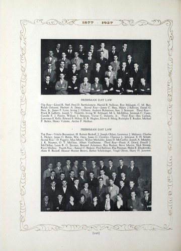 University of Detroit Yearbook Collection: The Tower 1927