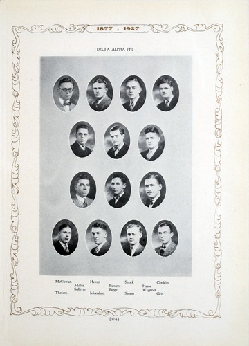 University of Detroit Yearbook Collection: The Tower 1927