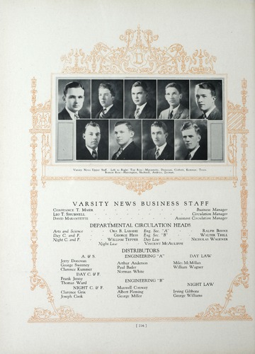 University of Detroit Yearbook Collection: The Tower 1928