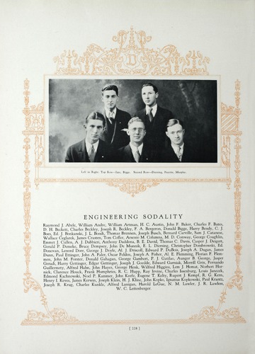 University of Detroit Yearbook Collection: The Tower 1928