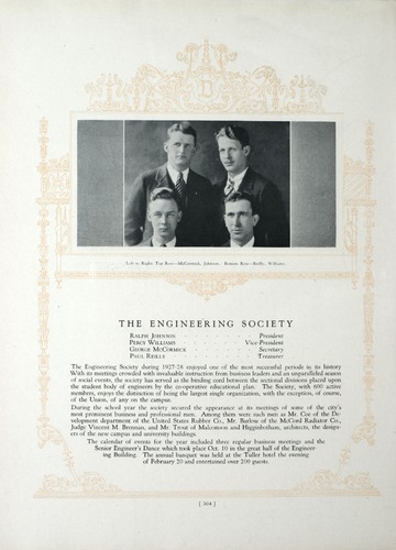 University of Detroit Yearbook Collection: The Tower 1928