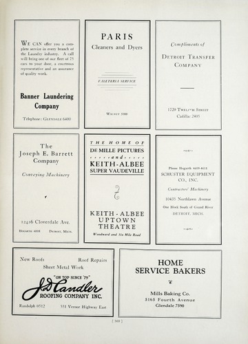 University of Detroit Yearbook Collection: The Tower 1928