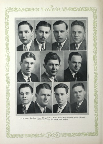 University of Detroit Yearbook Collection: The Tower 1929
