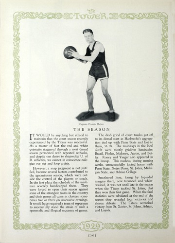 University of Detroit Yearbook Collection: The Tower 1929