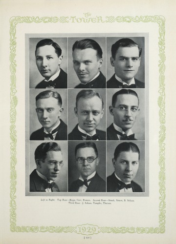 University of Detroit Yearbook Collection: The Tower 1929