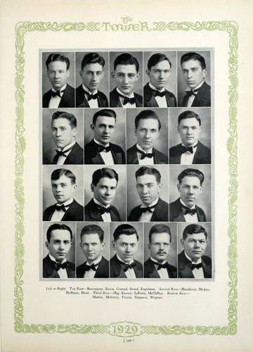 University of Detroit Yearbook Collection: The Tower 1929