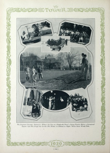 University of Detroit Yearbook Collection: The Tower 1929