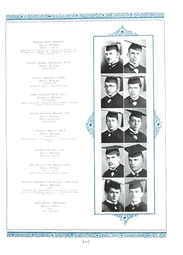 University of Detroit Yearbook Collection: The 1930 Tower