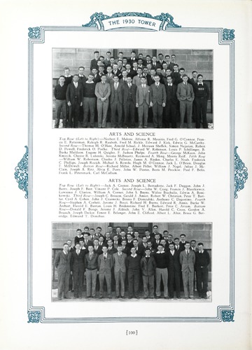 University of Detroit Yearbook Collection: The 1930 Tower