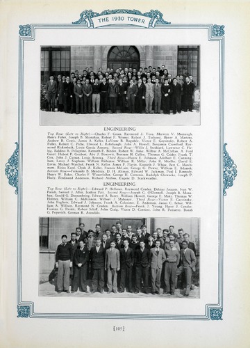 University of Detroit Yearbook Collection: The 1930 Tower