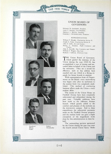 University of Detroit Yearbook Collection: The 1930 Tower