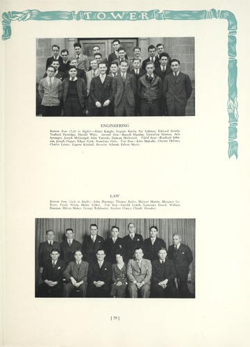 University of Detroit Yearbook Collection: The Tower 1932